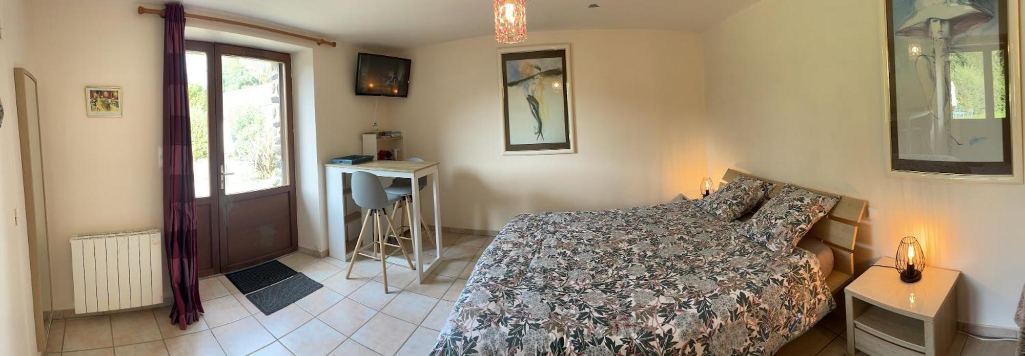 Chambres D'Hotes Les Tilleuls Poullaouen Dış mekan fotoğraf